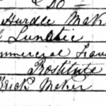 Detail from the 1851 census for Amersham