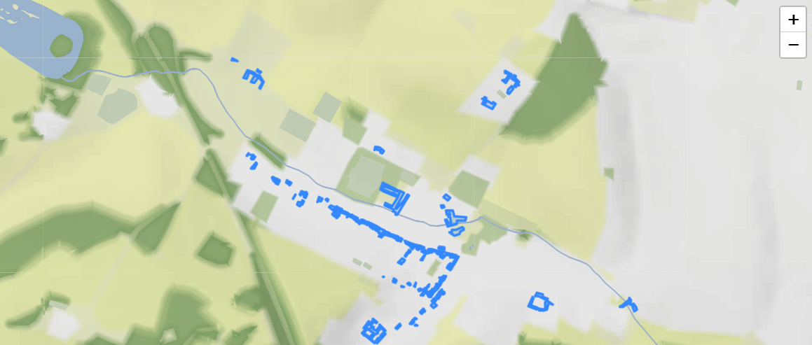 Map created using Folium and Stamen terrain tiles